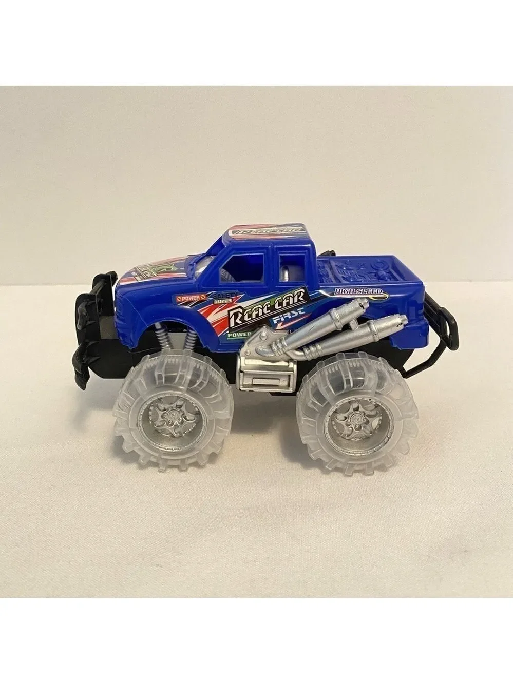Monster Trucks With Light-Up Flashing LED Wheels Toy